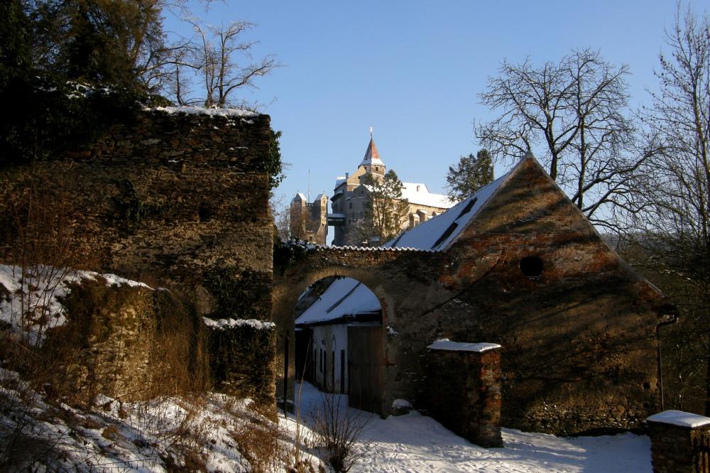 Zima na hradě