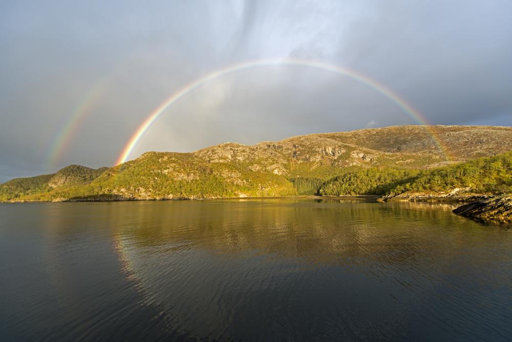Rainbow in Helgeland