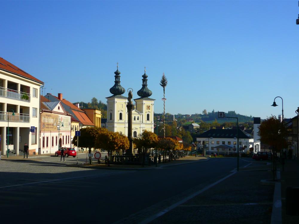 Podzim na náměstí