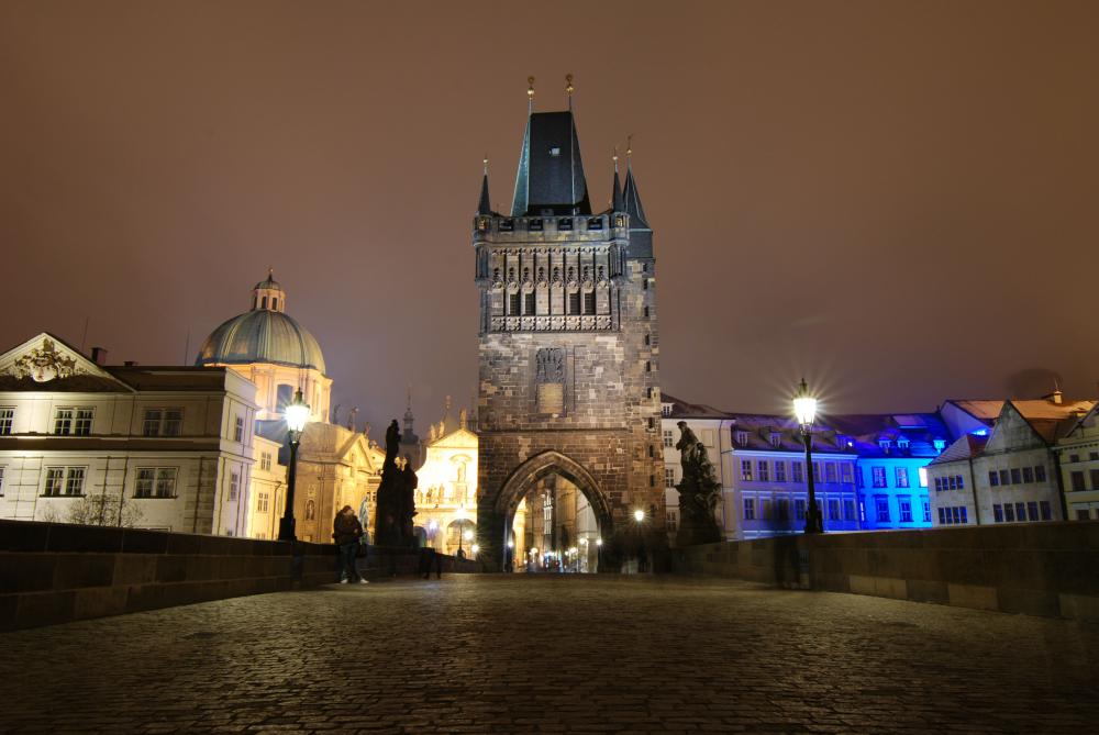 Karlův most o vánočních svátcích