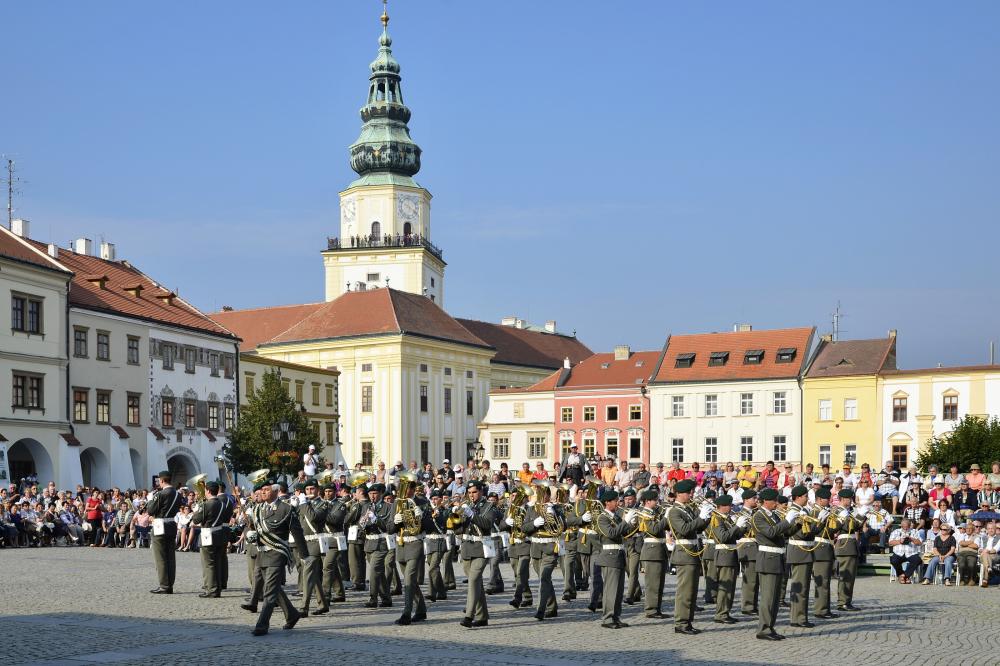 Kroměříž, město dechovek.