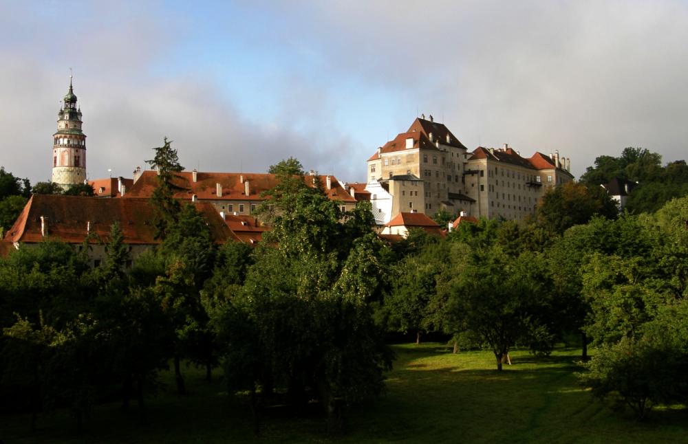 V hradních zahradách