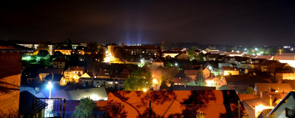 Noční panorama