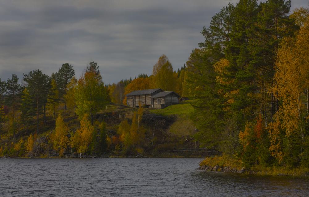 Autumn on Hans Børli´s birthplace