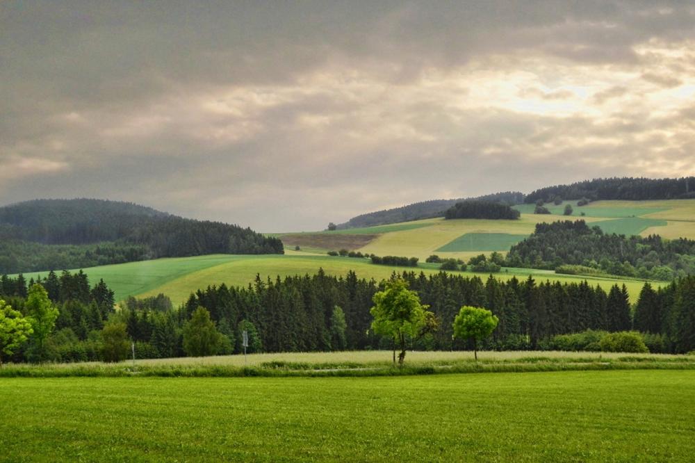 Krajina po dešti