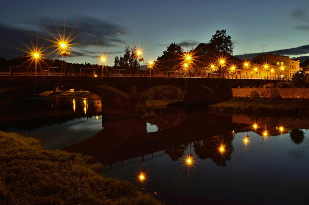 světla nad Sázavou