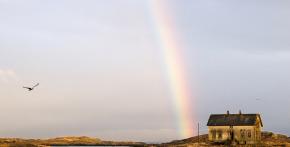 Rainbow over the Old House