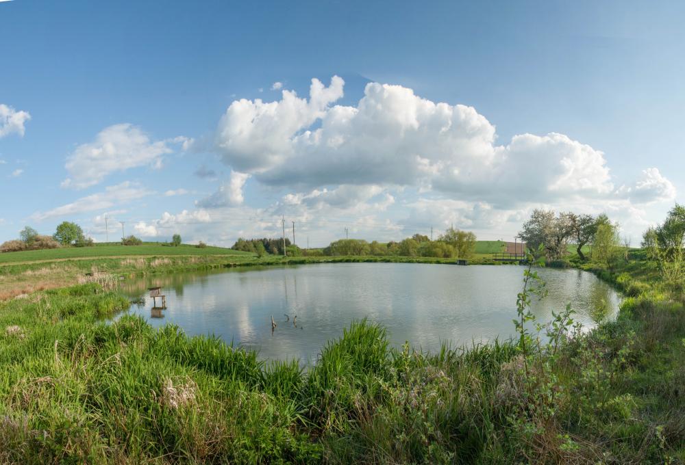 Citlivé utváření krajiny člověkem.