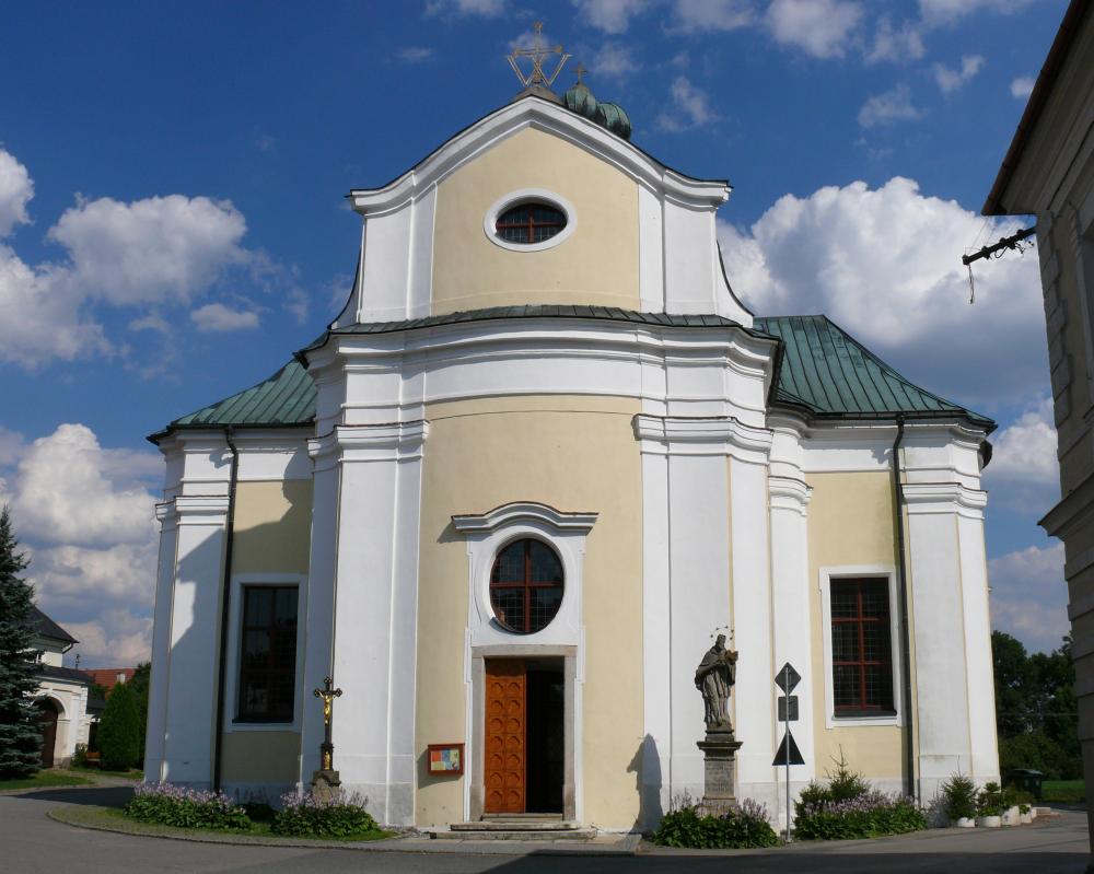 Kostel sv.Václava - Santini  - Zvole - 2