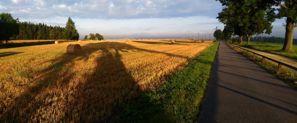 Panorama - za letištěm