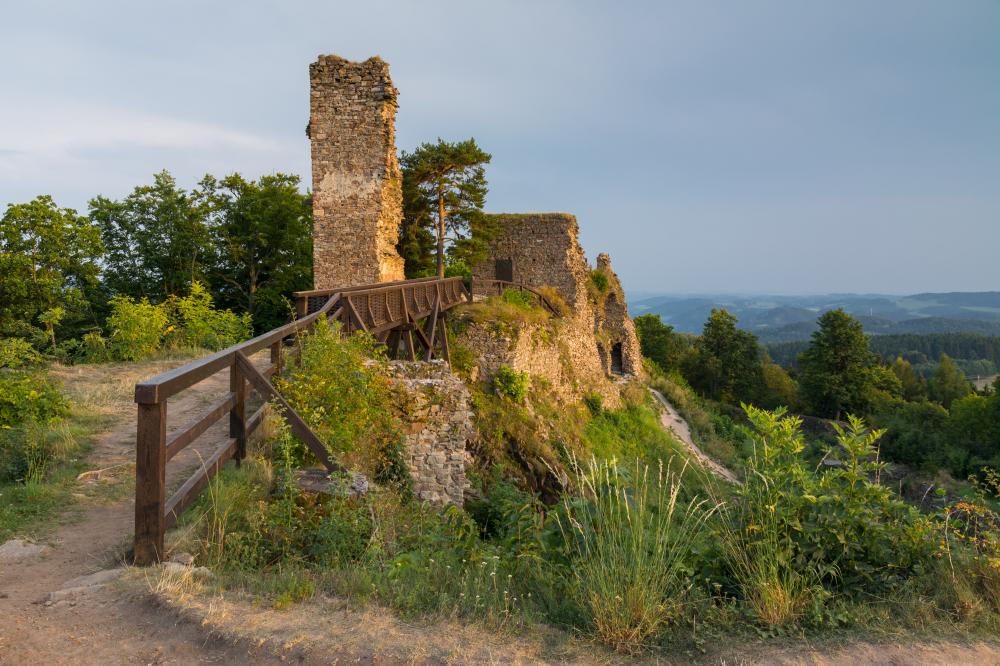 Večerní Zubštejn