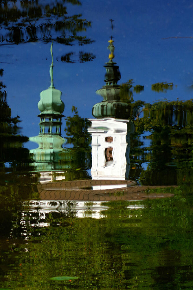 Kostel v rybníce