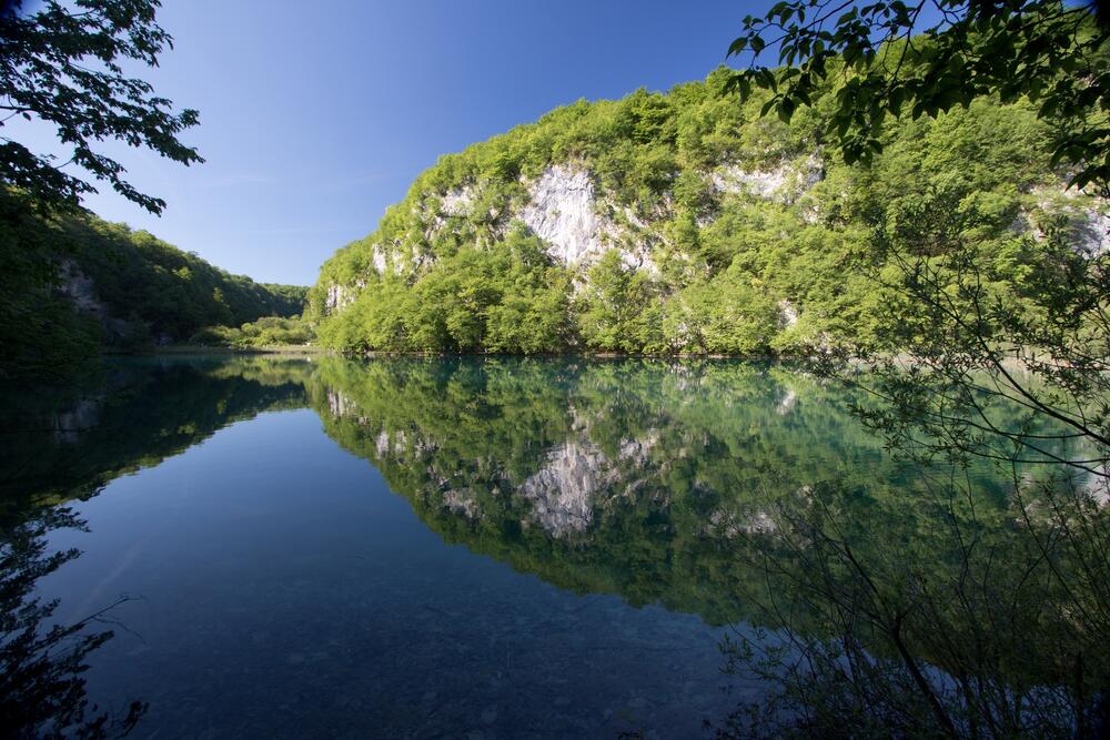 Zrkadlo na Plitvičkách